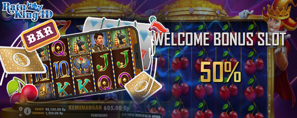 Welcome Bonus 50% Slot Game